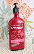 Loção Corporal Bath & Body Works Aromatherapy Sensual JASMINE BAUNILLA 6,5 OZ Aposentada comprar usado  Enviando para Brazil