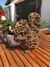 Rattan sculpture squirrel for sale  BALLYMENA