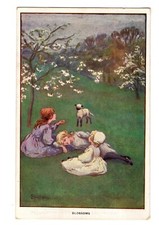 Children lamb. artist for sale  YORK