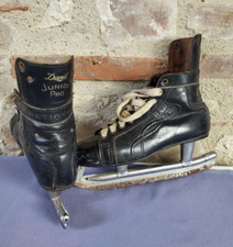 Daoust Junior Pro Canada National patins de hockey en cuir vintage 60s P.39/40 comprar usado Daoust Junior Pro Canada National patins de hockey en cuir vintage 60s P.39/40 comprar usado  Enviando para Brazil