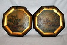 Antique pair oil for sale  Staten Island