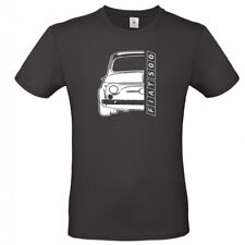 T-SHIRT  unisex  Fiat 500 CINQUECENTO   profilo tuning club idea regalo unica na sprzedaż  Wysyłka do Poland