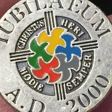 giubileo 2000 medaglia usato giubileo 2000 medaglia usato San Martino Buon Albergo
