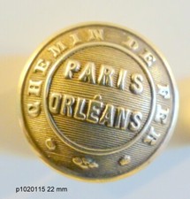 Bouton chemins fer d'occasion  Trévières