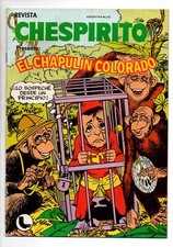 Revista rara de quadrinhos Chespirito #4, El Chapulin Colorado, 1987 em espanhol, usado comprar usado  Enviando para Brazil