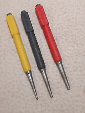 Conjunto de 3 perfuradores de unhas Stanley Cushion Grip codificado por cores ENVIO GRÁTIS comprar usado  Enviando para Brazil