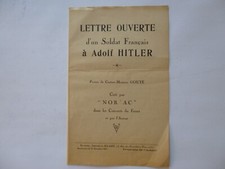Lettre ouverte soldat d'occasion  Urbès