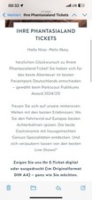 Phantasialand ticket 07 gebraucht kaufen  Straßenhaus