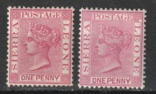 Sierra leone 1884 for sale  COVENTRY