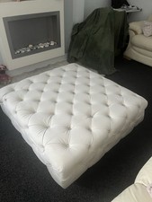 Square upholstered chesterfiel for sale  DIDCOT