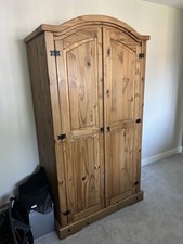 Corona wooden wardrobe for sale  ABERGELE