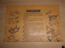 Vollmer 5722 bauanleitung gebraucht kaufen  Deutschland