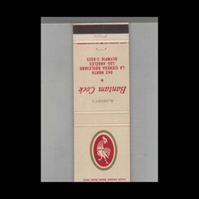 Matchbook cover rooster for sale  Raymond