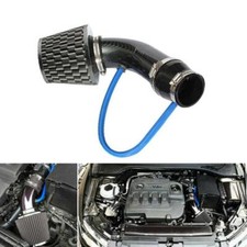 Usado, Kit de tubo de mangueira de fluxo de indução filtro turbo entrada de ar frio carro 76mm 3" comprar usado  Enviando para Brazil
