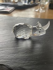 Swarovski crystal rhinoceros for sale  RAYLEIGH