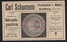 Arzberg werbung 1912 gebraucht kaufen  Leipzig