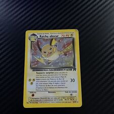 Carte pokemon raichu d'occasion  Éguilles