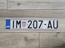  Placa de licença CROÁCIA IMOTSKI, Rússia, Suíça Itália França comprar usado  Enviando para Brazil