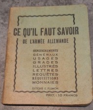 Faut savoir armée d'occasion  Montluçon