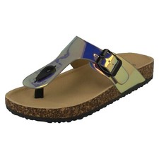 Usado, Spot On Mujer Holograma Sandalias comprar usado  Enviando para Brazil