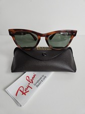 Używany, Vintage Rayban B&L USA Laramie Tortoise Sunglasses Wayfarer G15 lenses na sprzedaż  PL