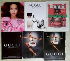 RIHANNA Ads Pages Clippings Collection Magazines ROGUE GUCCI LUI RIRI Pack Pubs na sprzedaż  Wysyłka do Poland