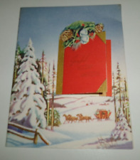 Vtg christmas card for sale  Brainerd