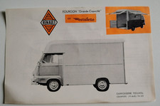 Ancienne brochure carrosserie d'occasion  Saint-Éloy-les-Mines