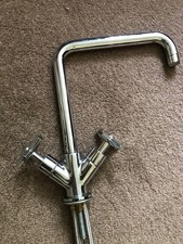 Chrome monoblock kitchen for sale  PETERBOROUGH