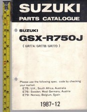 Suzuki gsxr750 gsxr750j for sale  DEWSBURY