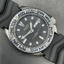 Usado, 1987 Seiko 6309 7290 Slim Turtle relógio de mergulho automático pulseira de borracha 42mm comprar usado  Enviando para Brazil