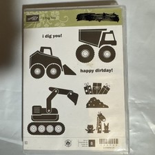 Stampin dig rubber for sale  Minong