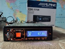 Receptor de mídia móvel estéreo automotivo Alpine CDE-175R totalmente funcional ótima forma CAIXA comprar usado  Enviando para Brazil