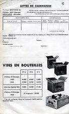Lettre commande petrus d'occasion  Nancy-