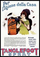 Pubblicita 1928 tanglefoot usato  Biella