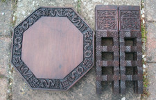 Beautifully carved octagonal for sale  DONCASTER