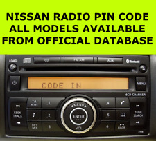 ✅Código PIN de rádio Nissan Clarion Micra Note Qashqai Almera Juke Connect desbloqueio✅ comprar usado  Enviando para Brazil