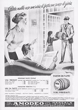 Pubblicita 1950 p.amodeo usato  Biella