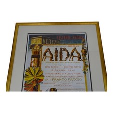 Framed aida poster for sale  Union