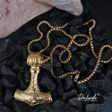 Wikingerschmuck halskette thor gebraucht kaufen  Offenbach am Main