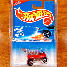 Hot Wheels Vintage Radio Flyer Wagon 1996 Primeira Edição Vermelho BW Blackwall 9 de 12 comprar usado  Enviando para Brazil