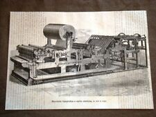 Tipografia nel 1877 usato  Villarosa