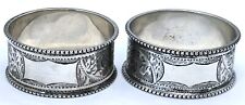 Pair antique sterling for sale  WAKEFIELD