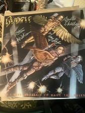 Signed budgie vinyl for sale  DERBY