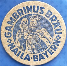 Alter bierdeckel gambrinus gebraucht kaufen  Balingen