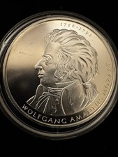 Gedenkmünze wolfgang amadeus gebraucht kaufen  Kirchberg