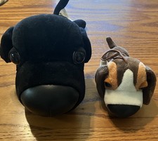 The Dog Artlist Collection Plushies Black Lab (~10”) & Mini Beagle (~4”), usado comprar usado  Enviando para Brazil