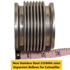 Novos foles de escape de aço inoxidável 2338004 expansão conjunta para Caterpillar comprar usado  Enviando para Brazil