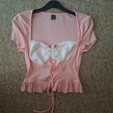 Size pink lace for sale  WILLENHALL