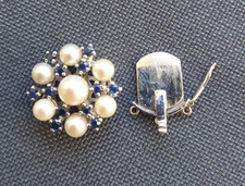 Kettenschließe verschluss wei gebraucht kaufen Kettenschließe verschluss wei gebraucht kaufen  Nürnberg